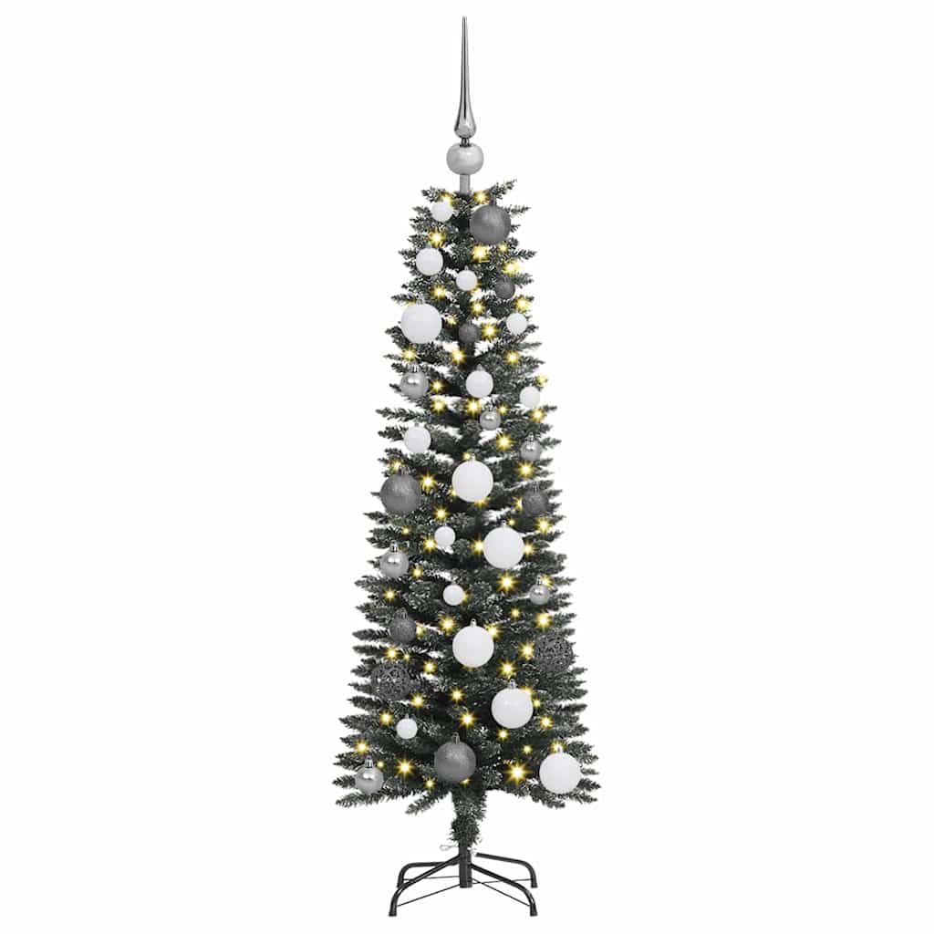 Sapin de Noël artificiel avec 150 LED Vert 40,5 x 40,5 x 120 cm - XIOS