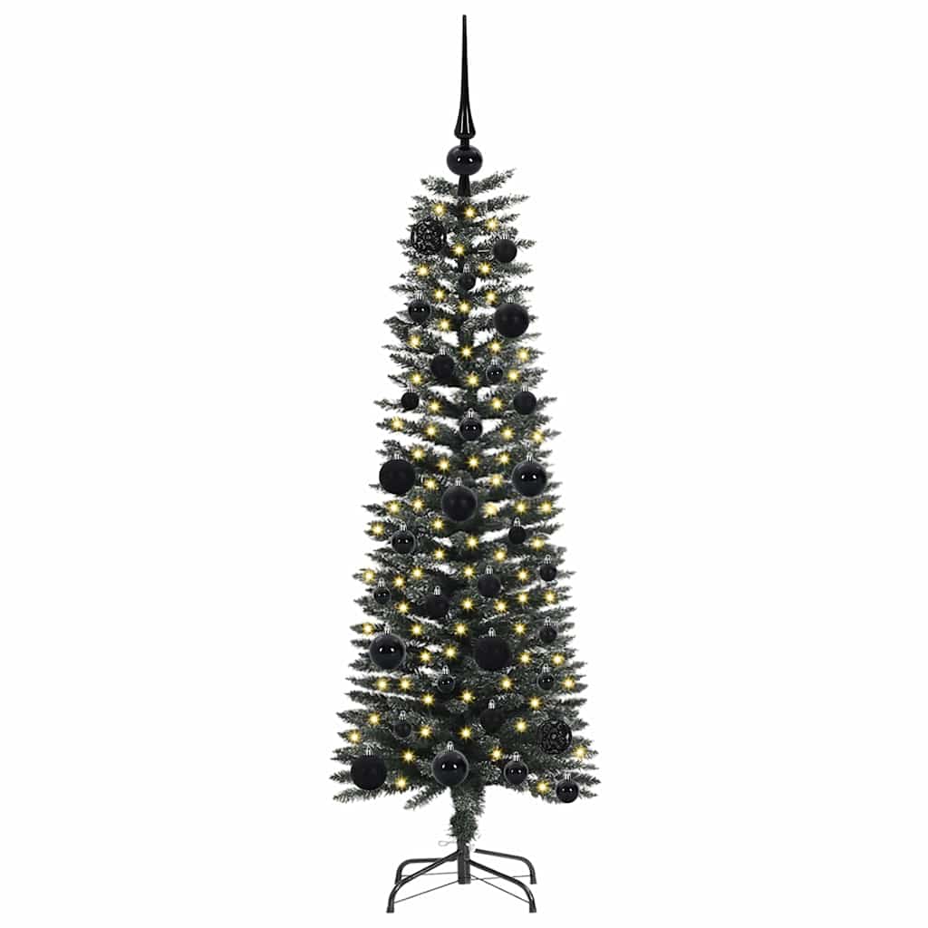 Sapin de Noël artificiel avec 150 LED Vert 40,5 x 40,5 x 120 cm - XIOS