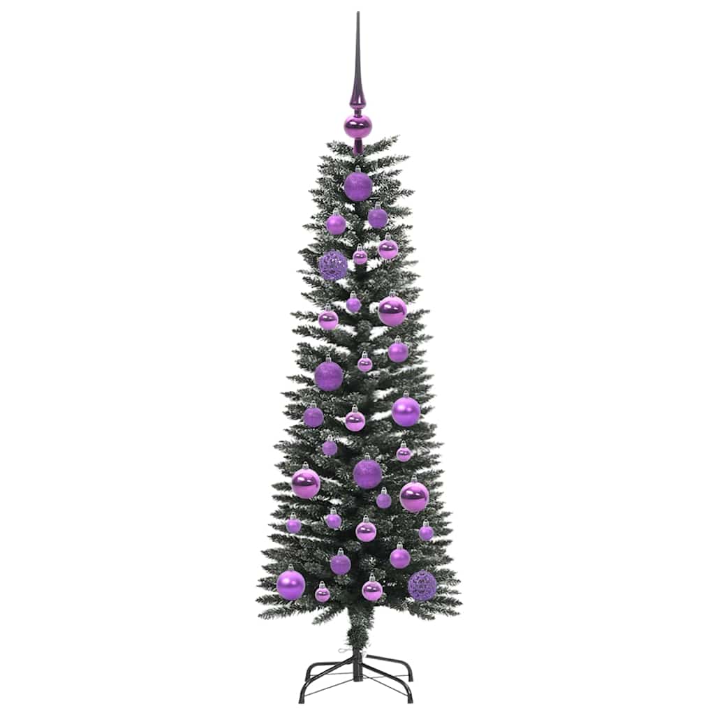 Sapin de Noël artificiel Vert 120 cm PVC, plastique et acier - XIOS