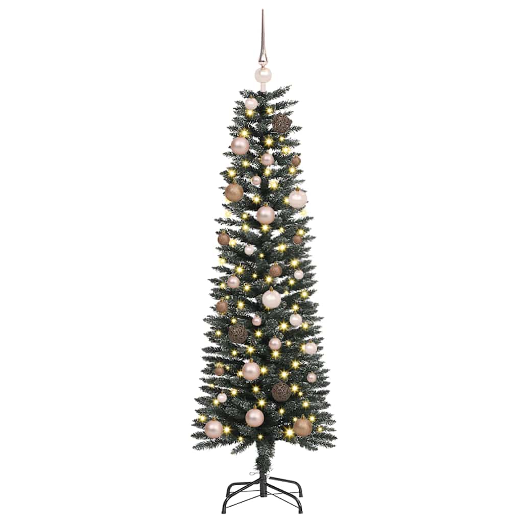 Sapin de Noël artificiel avec 150 LED Vert 43 x 43 x 150 cm - XIOS