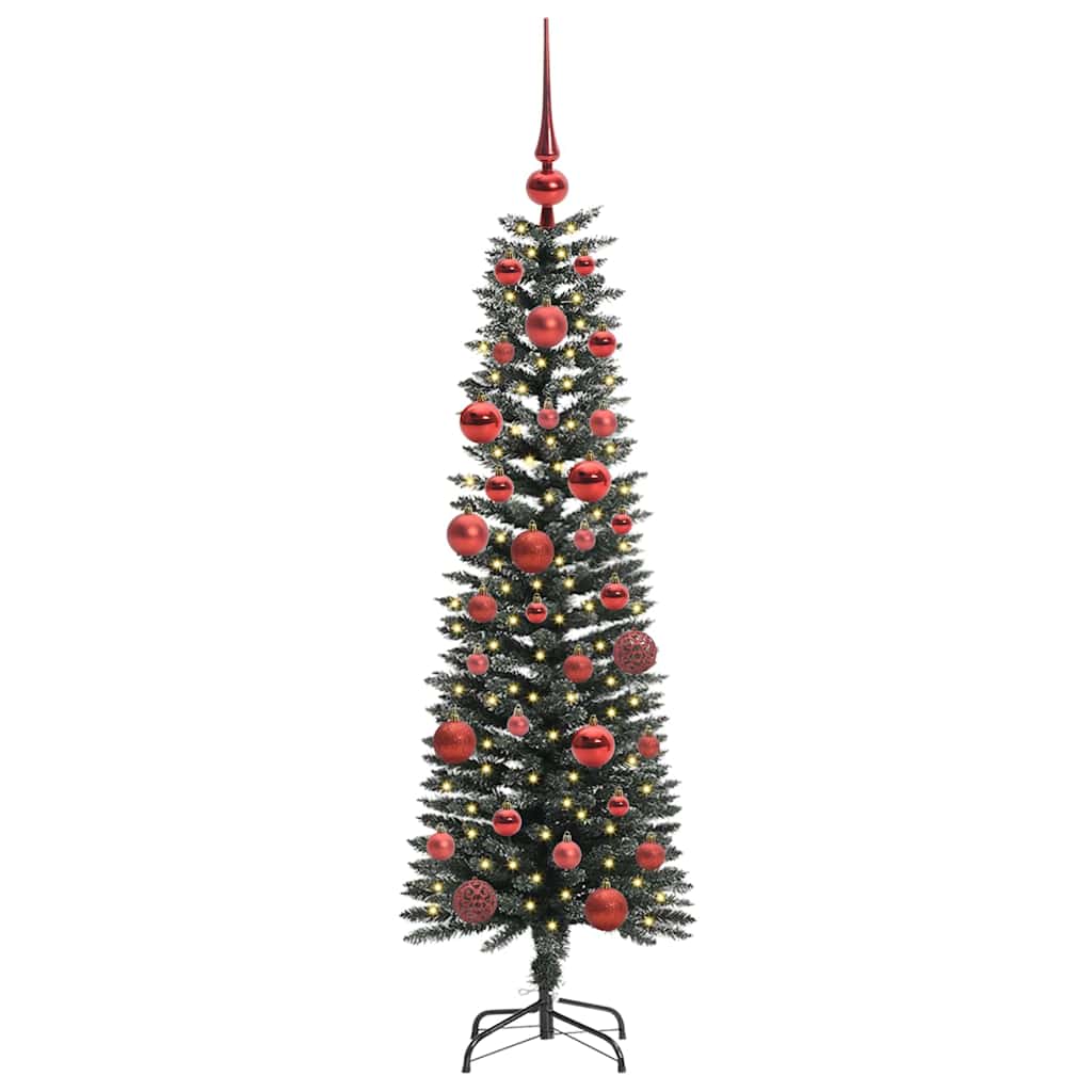 Sapin de Noël artificiel avec 150 LED Vert 43 x 43 x 150 cm - XIOS