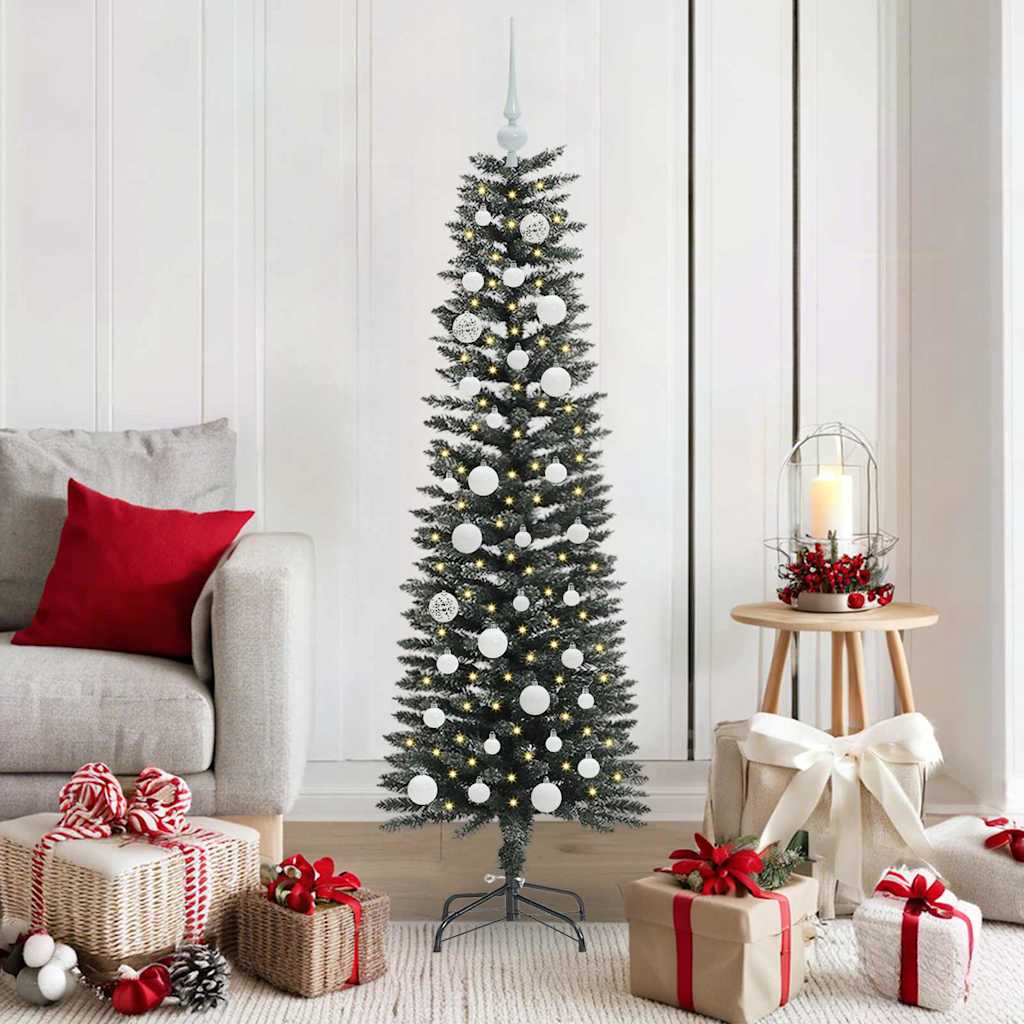 Sapin de Noël artificiel avec 150 LED Vert 43 x 43 x 150 cm - XIOS