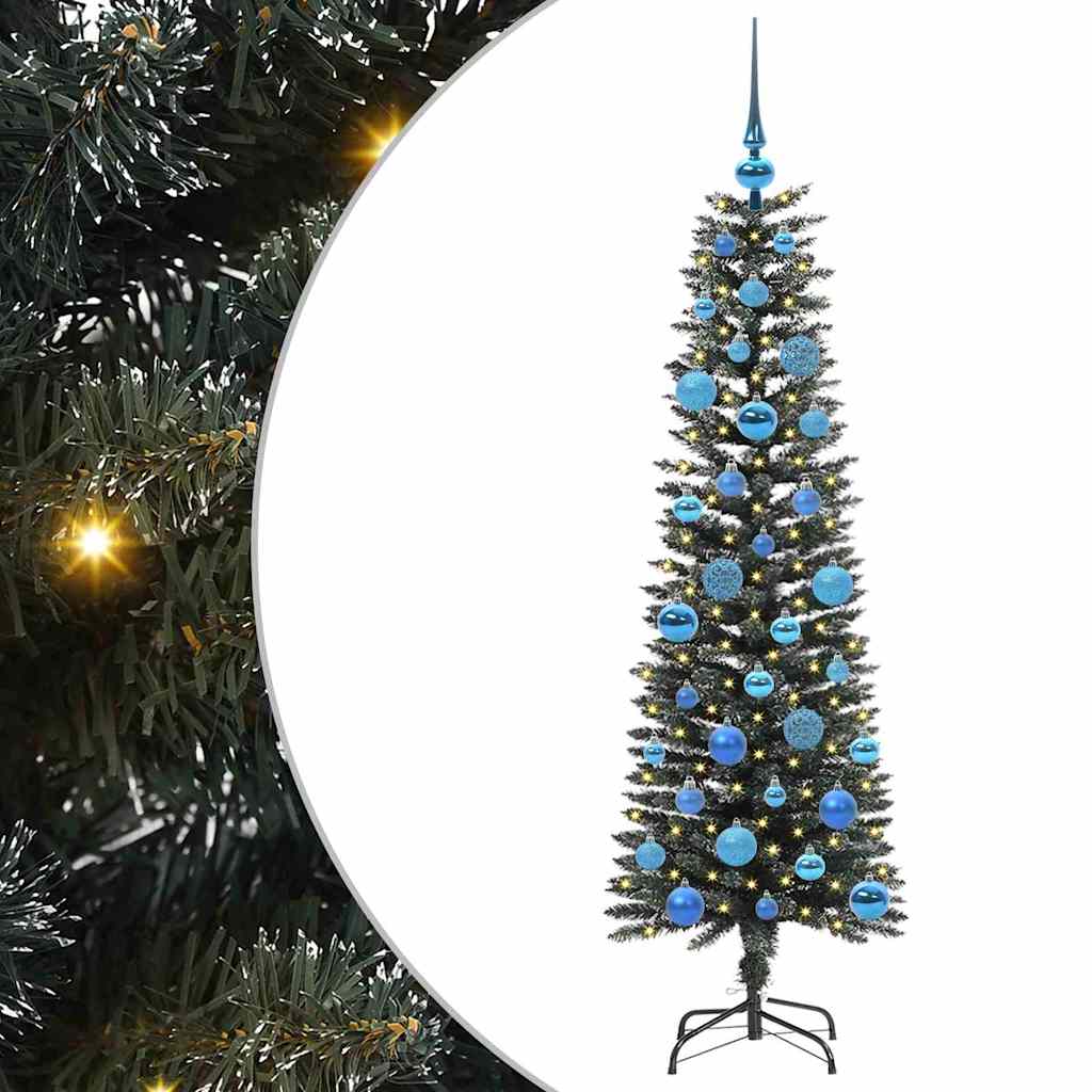 Sapin de Noël artificiel avec 150 LED Vert 43 x 43 x 150 cm - XIOS