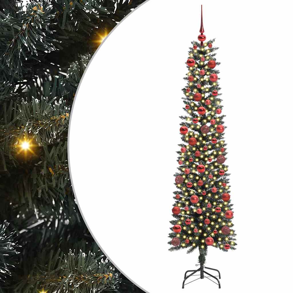 Sapin de Noël artificiel avec 300 LED Vert 50.5 x 50.5 x 180 cm - XIOS