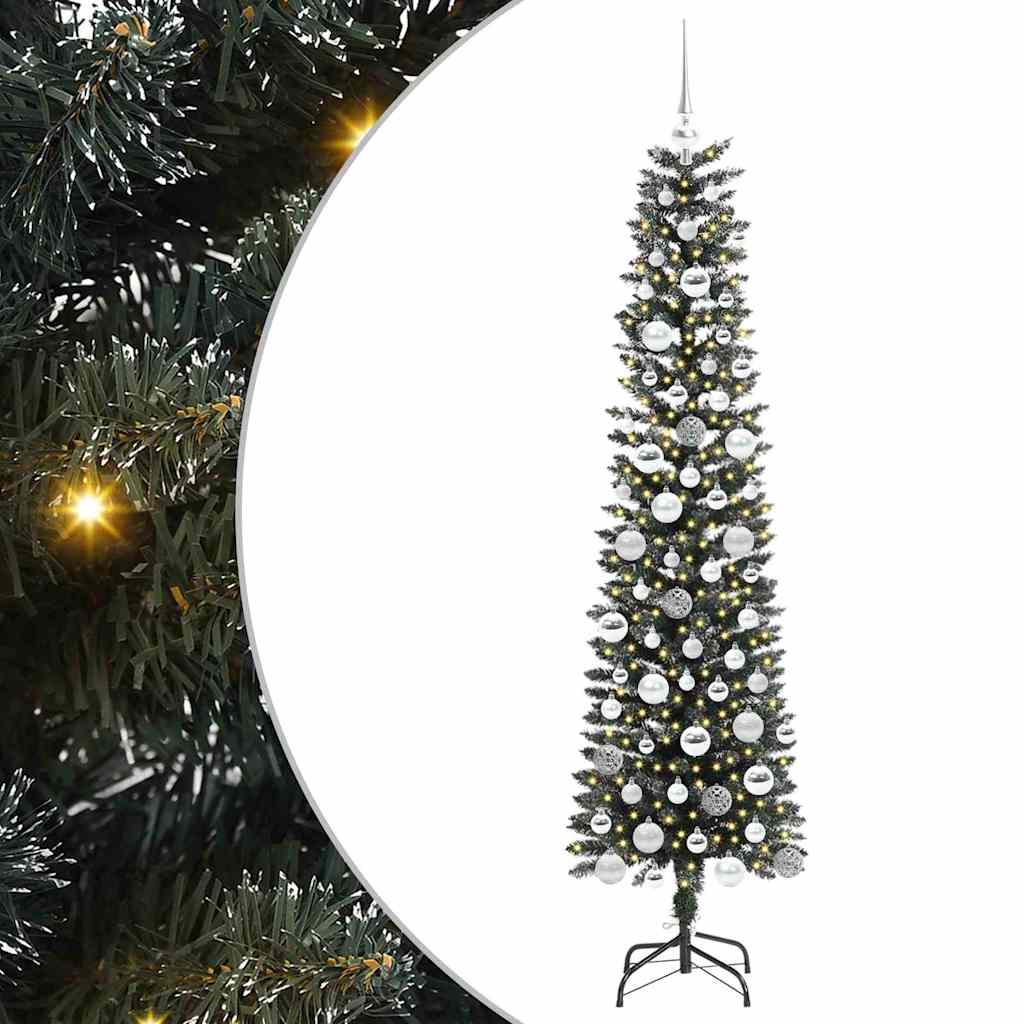 Sapin de Noël artificiel avec 300 LED Vert 50.5 x 50.5 x 180 cm - XIOS