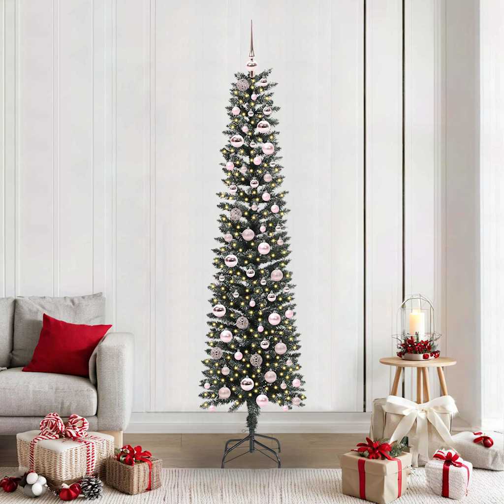 Sapin de Noël artificiel avec 300 LED Vert 58 x 58 x 210 cm - XIOS