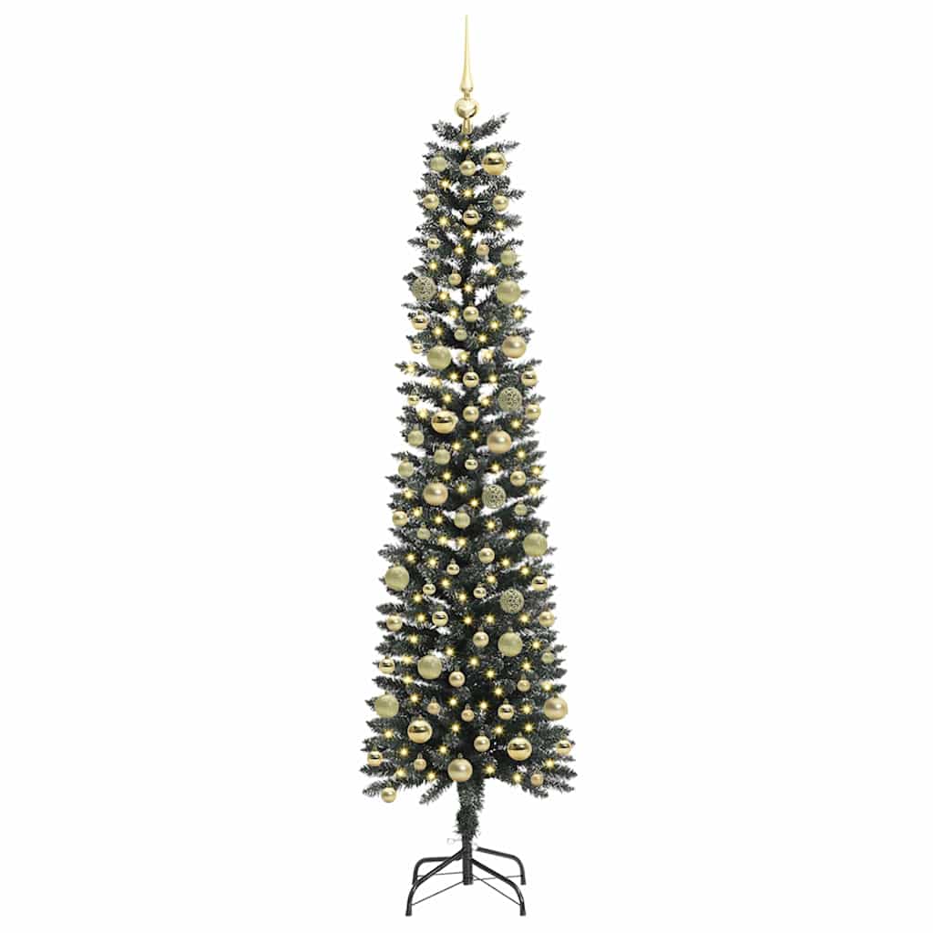 Sapin de Noël artificiel avec 300 LED Vert 58 x 58 x 210 cm - XIOS