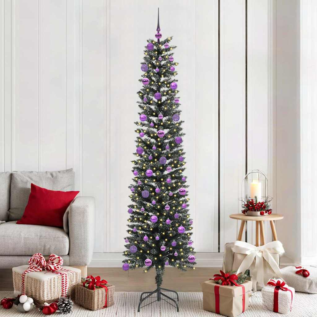 Sapin de Noël artificiel avec 300 LED Vert 58 x 58 x 210 cm - XIOS