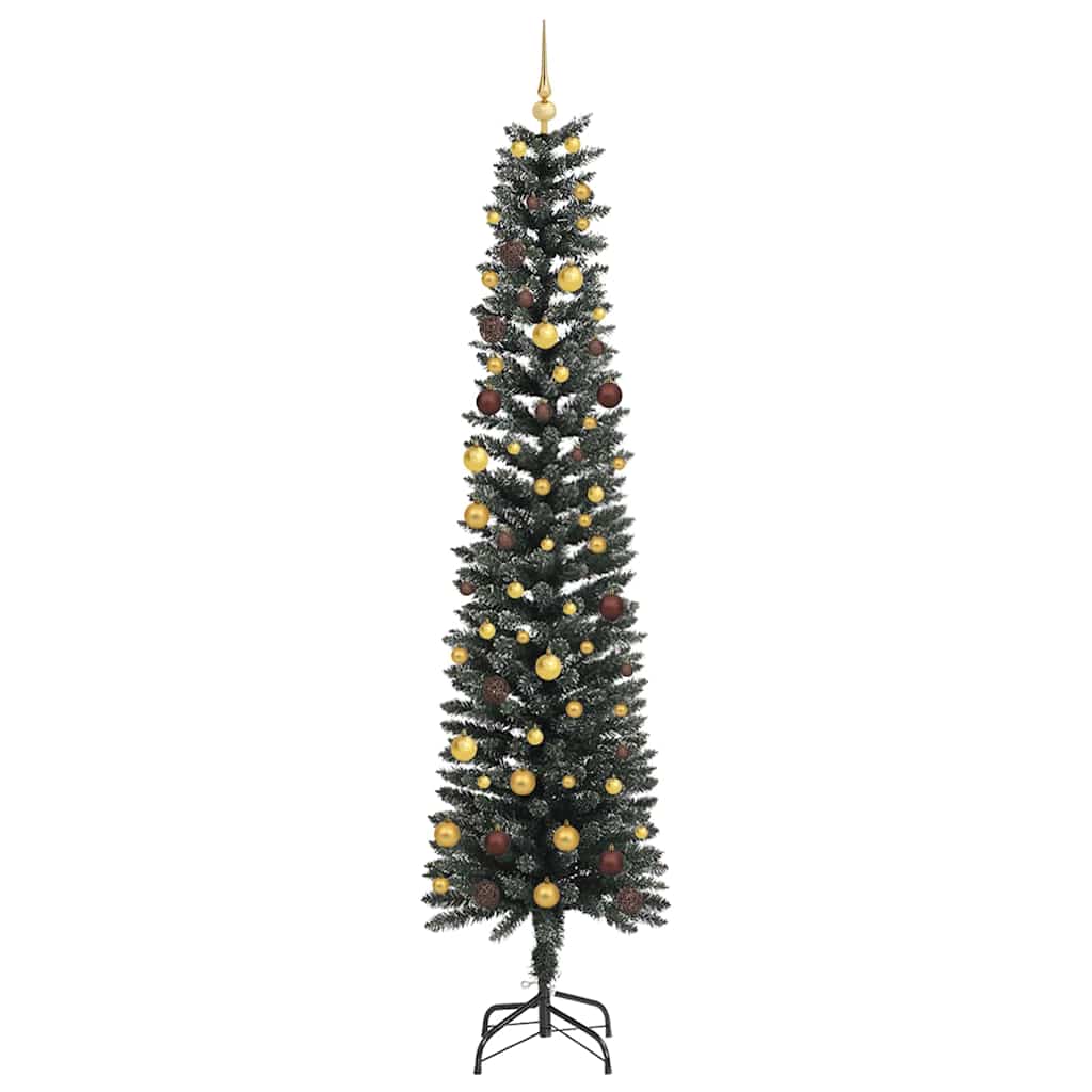 Sapin de Noël artificiel Vert 240 cm PVC, plastique et acier