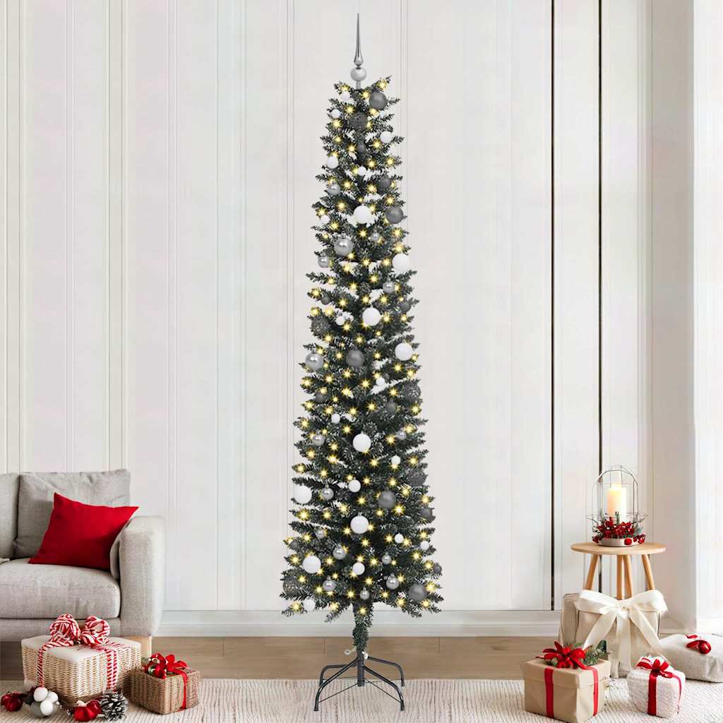 Sapin de Noël artificiel avec 300 LED Vert 58 x 58 x 240 cm - XIOS
