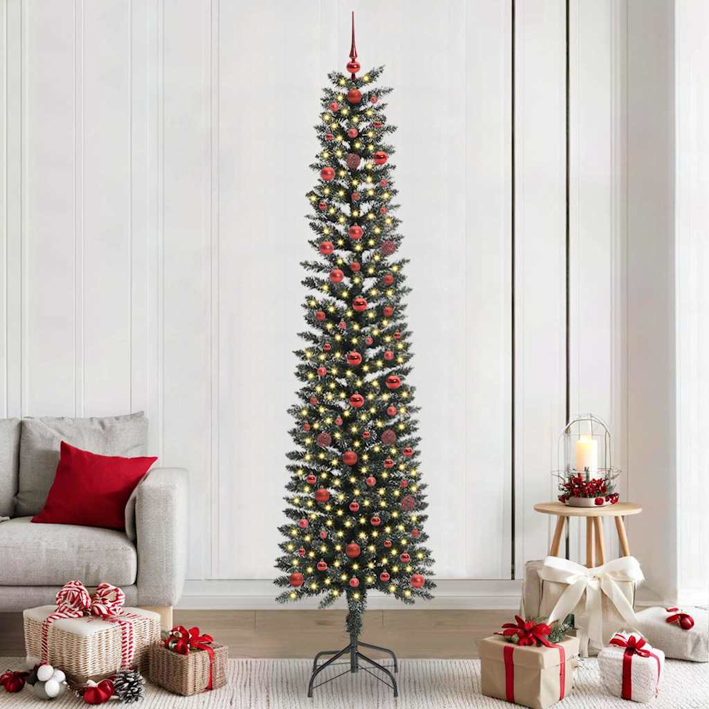 Sapin de Noël artificiel avec 300 LED Vert 58 x 58 x 240 cm - XIOS