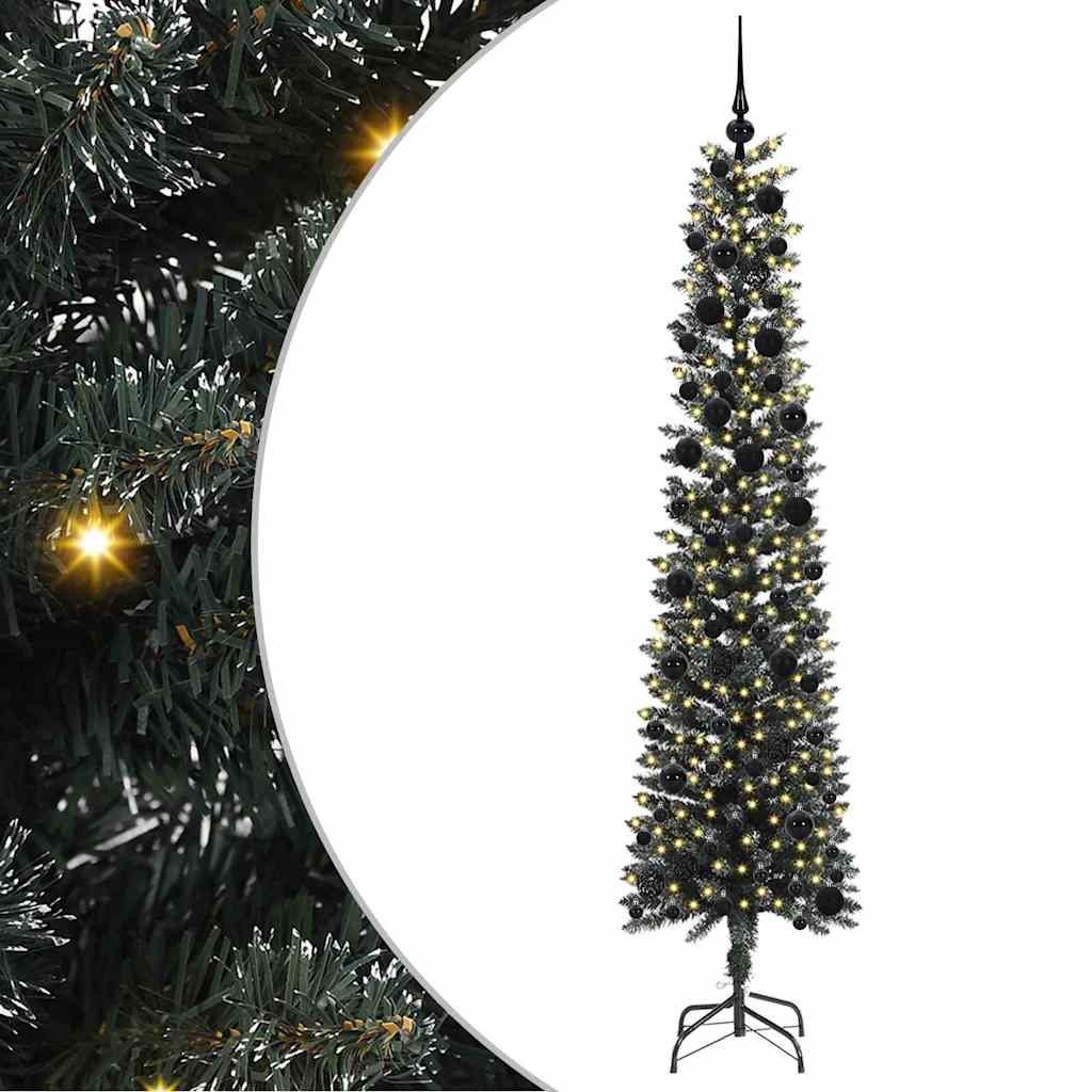 Sapin de Noël artificiel avec 300 LED Vert 58 x 58 x 240 cm - XIOS