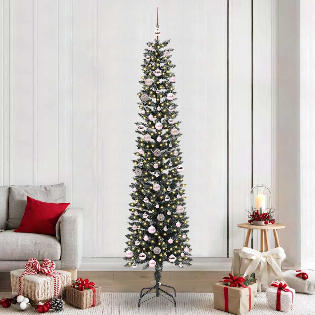 Sapin de Noël artificiel avec 300 LED Vert 58 x 58 x 240 cm - XIOS