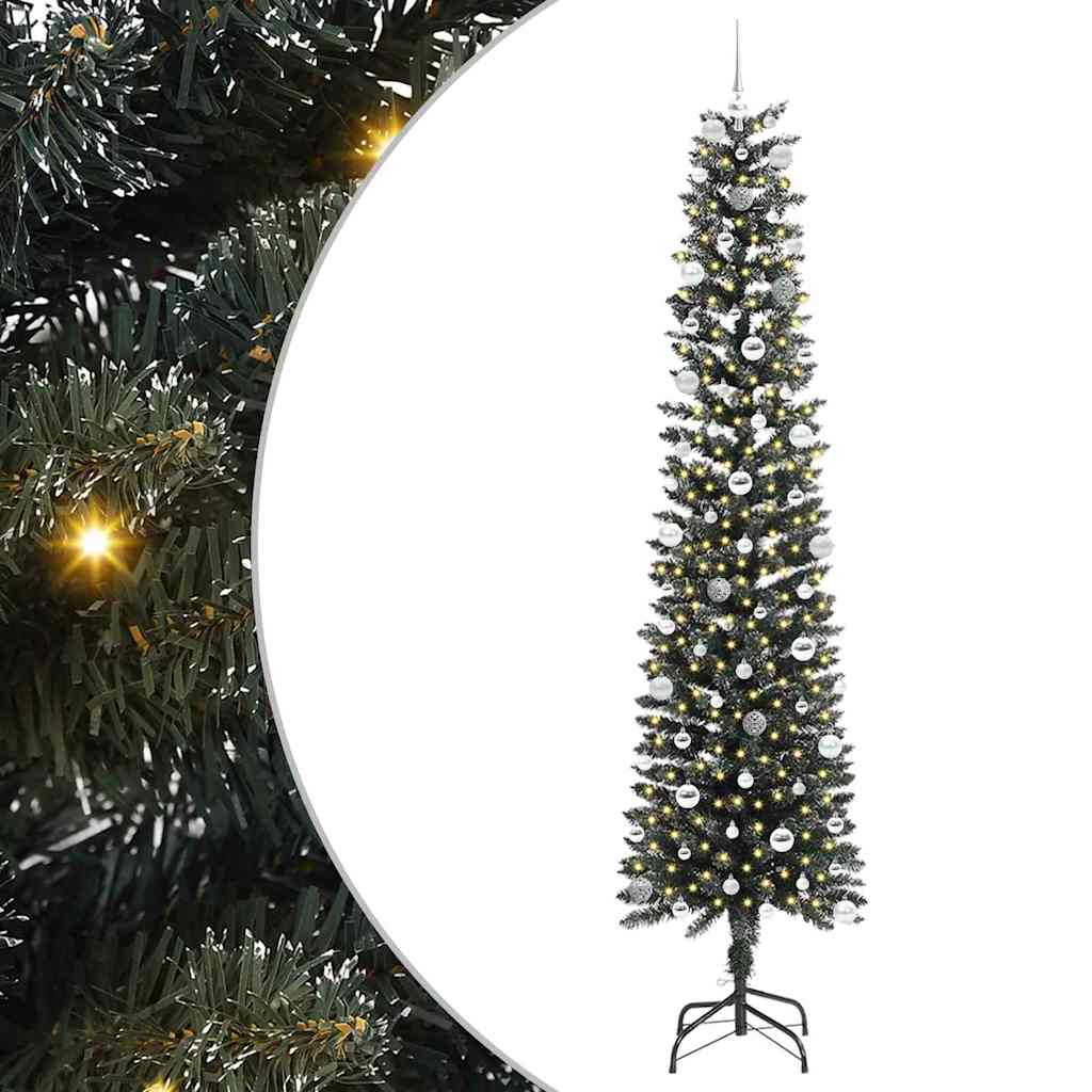 Sapin de Noël artificiel avec 300 LED Vert 58 x 58 x 240 cm - XIOS