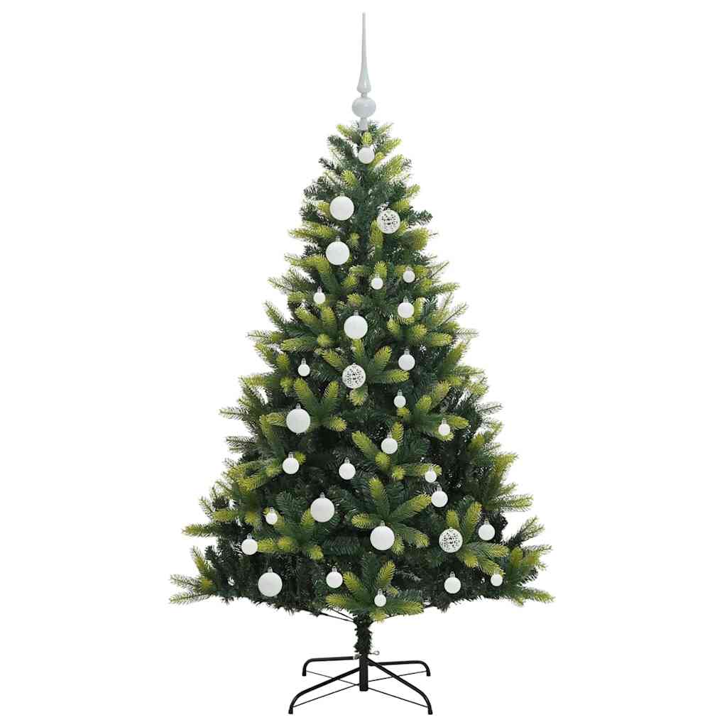 Arbre de Noël artificiel à charnières 150 LED Vert 120 cm - XIOS