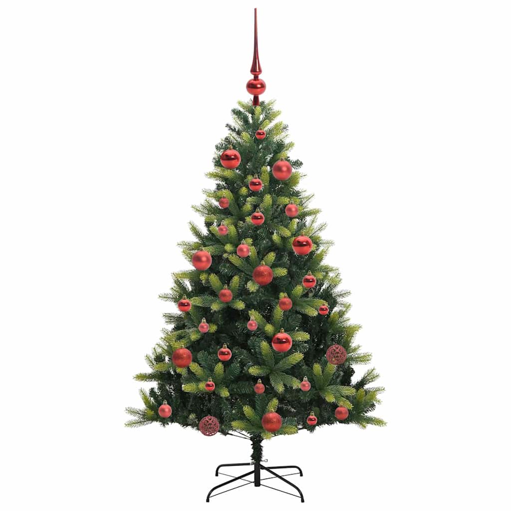 Arbre de Noël artificiel à charnières 150 LED Vert 150 cm - XIOS