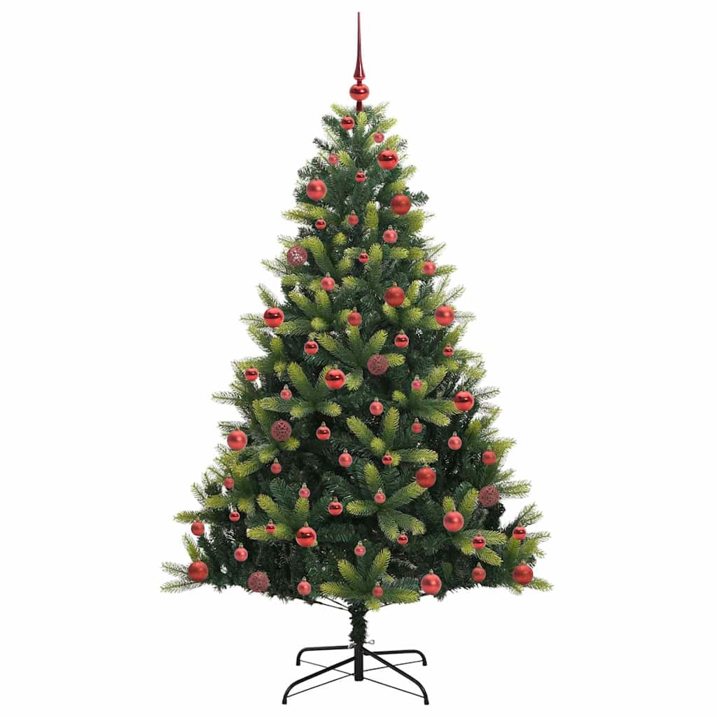 Arbre de Noël artificiel en silicone flexible 300 LEDs 180 cm - XIOS
