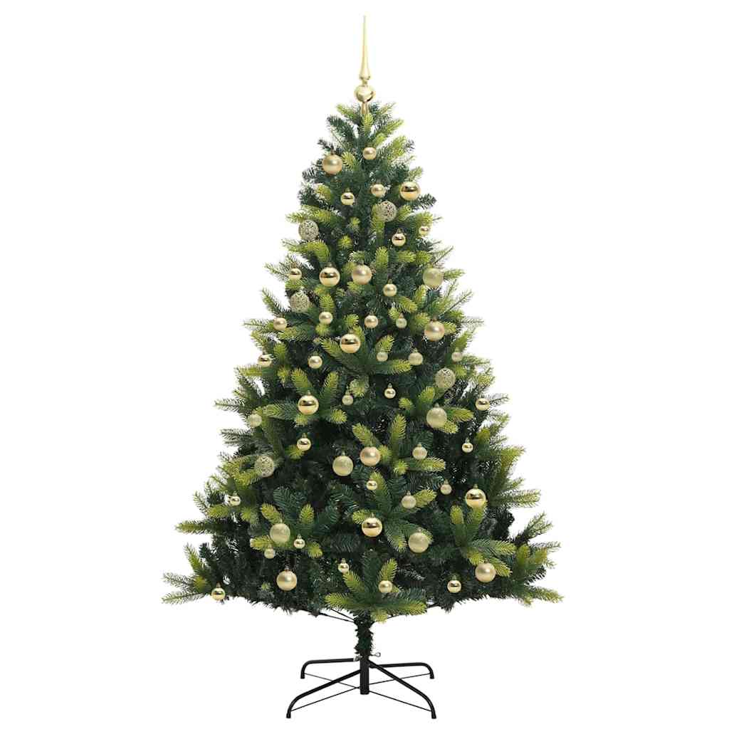 Arbre de Noël artificiel en silicone flexible 300 LEDs 180 cm - XIOS