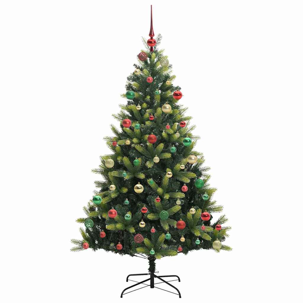 Arbre de Noël artificiel en silicone flexible 300 LEDs 180 cm - XIOS