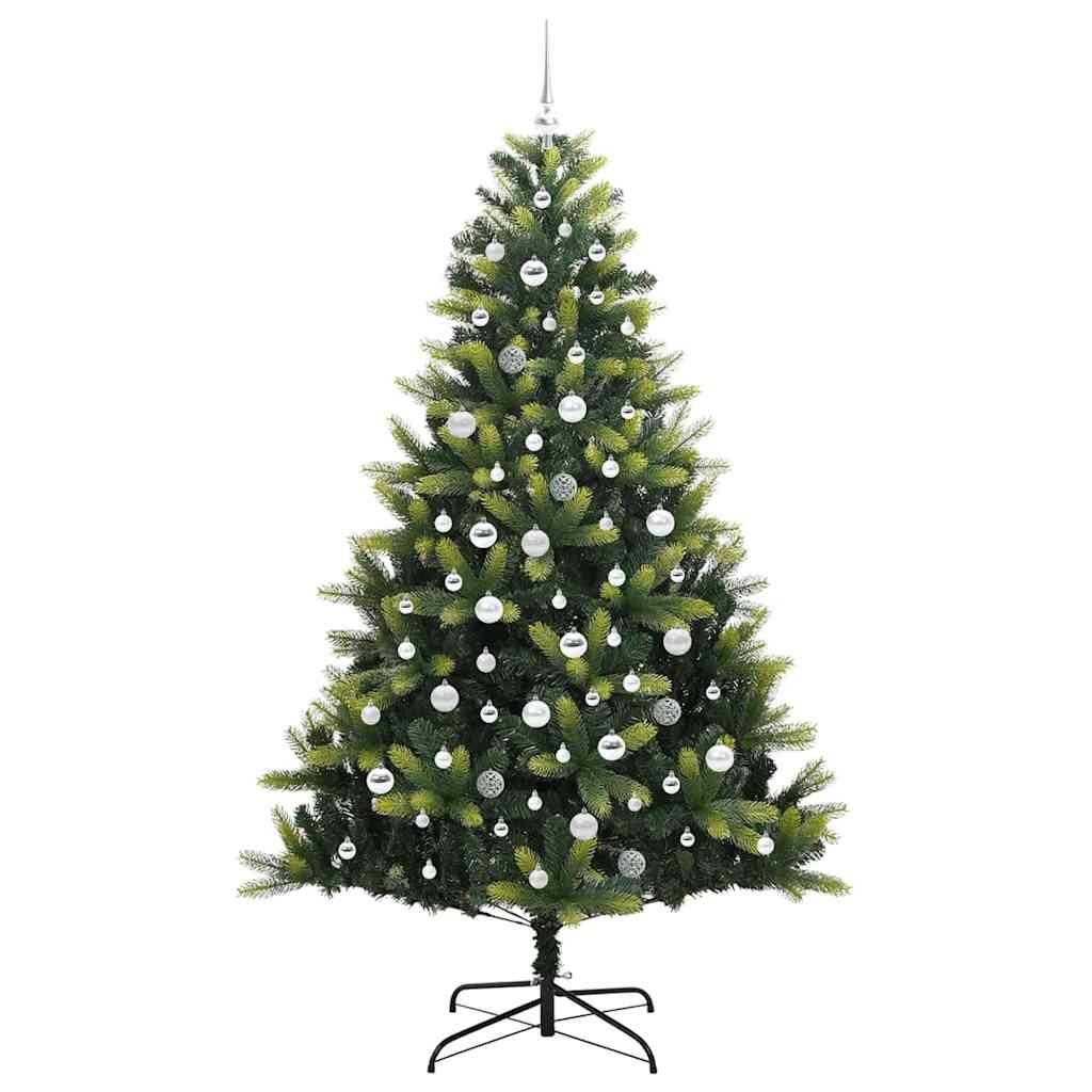Arbre de Noël artificiel en silicone flexible 300 LEDs 210 cm - XIOS