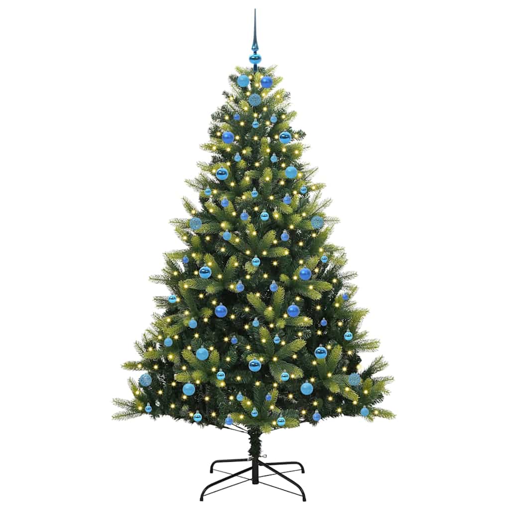 Arbre de Noël artificiel en silicone flexible 300 LEDs 210 cm - XIOS