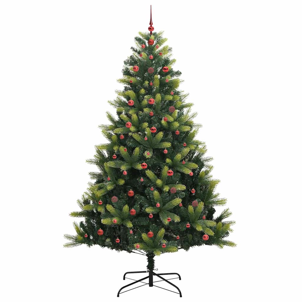 Arbre de Noël artificiel en silicone flexible 300 LEDs 240 cm - XIOS