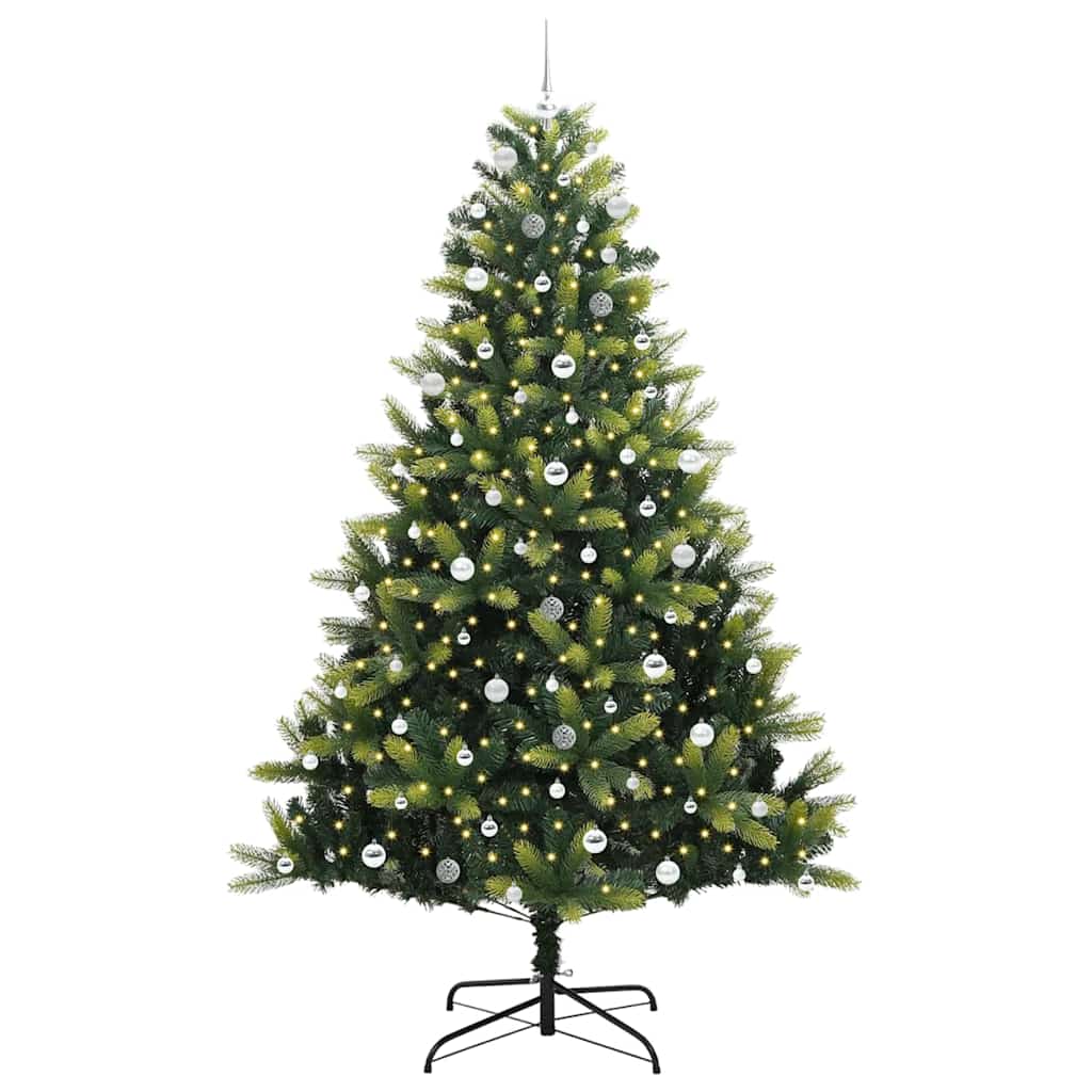 Arbre de Noël artificiel en silicone flexible 300 LEDs 240 cm - XIOS