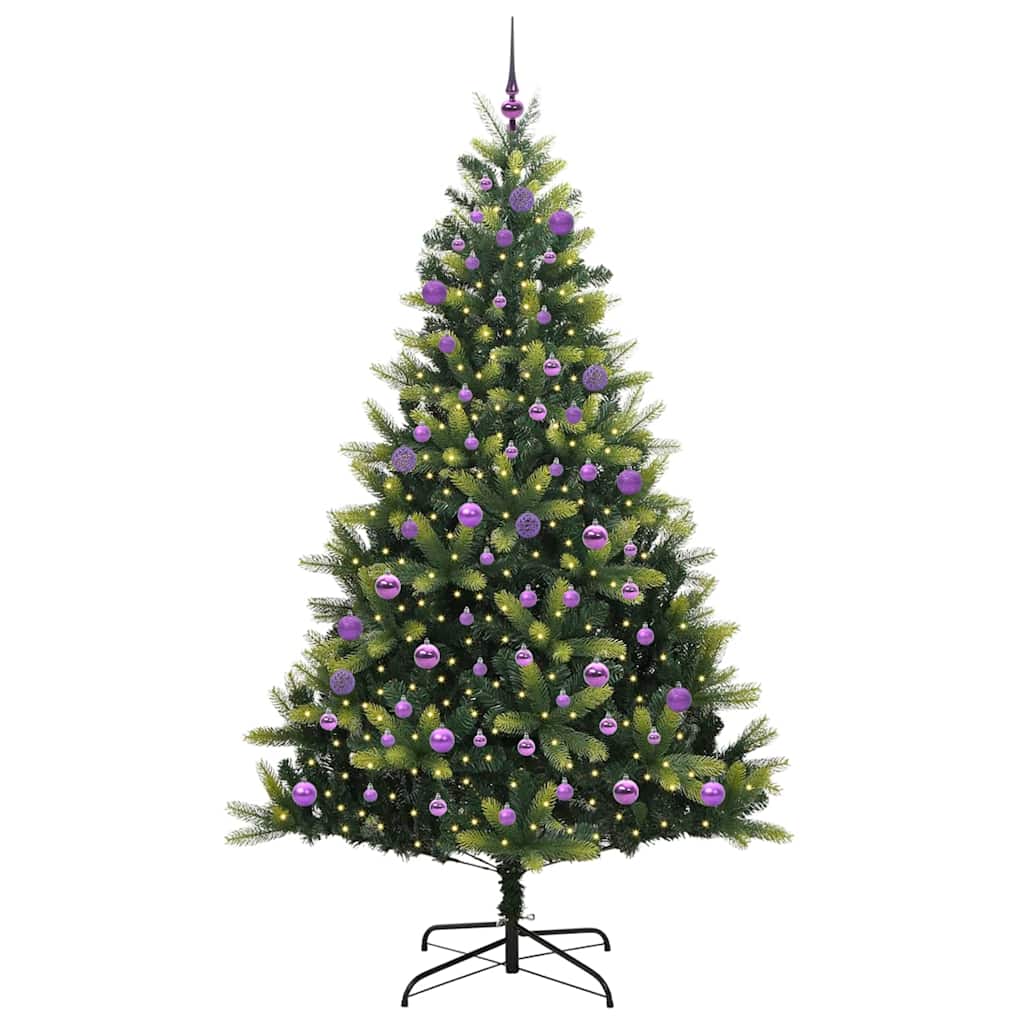 Arbre de Noël artificiel en silicone flexible 300 LEDs 240 cm - XIOS
