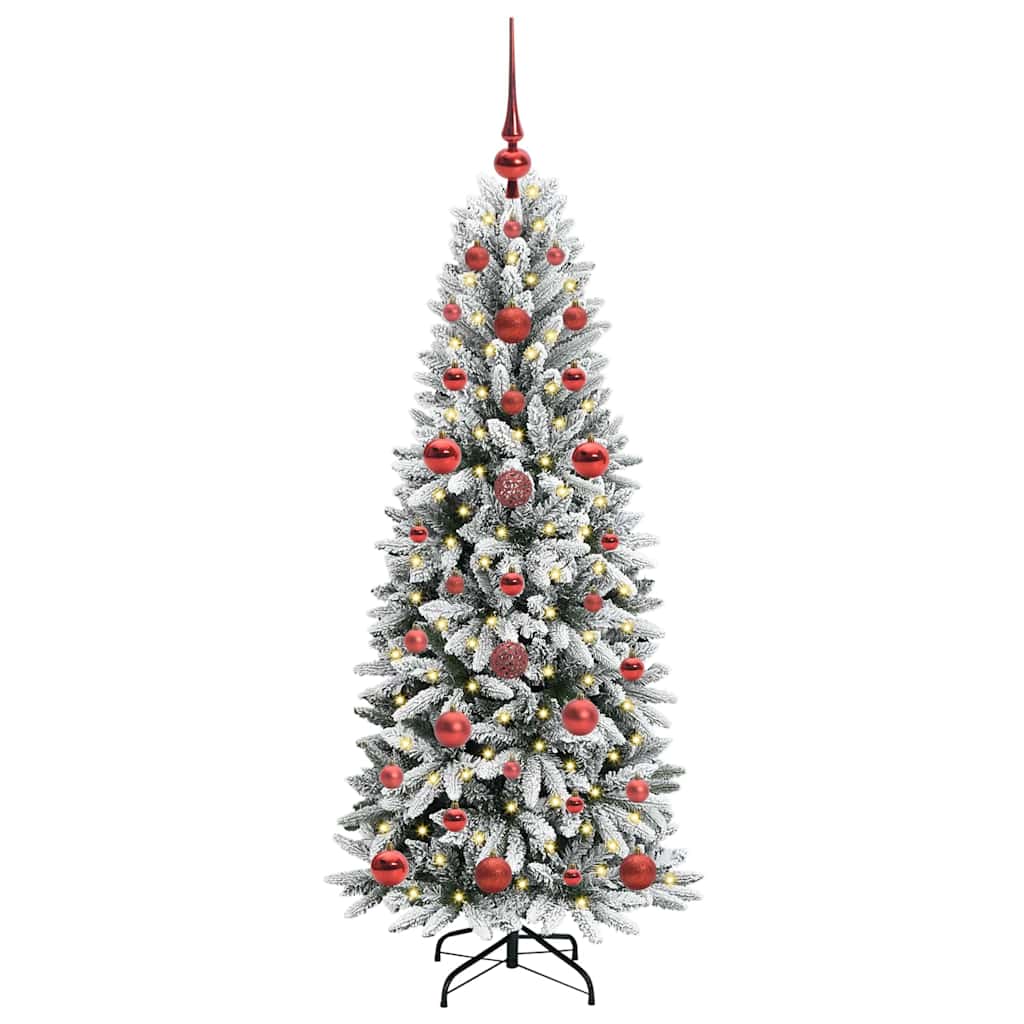 Sapin de Noël artificiel avec 150 LED Blanc 53 x 53 x 120 cm - XIOS