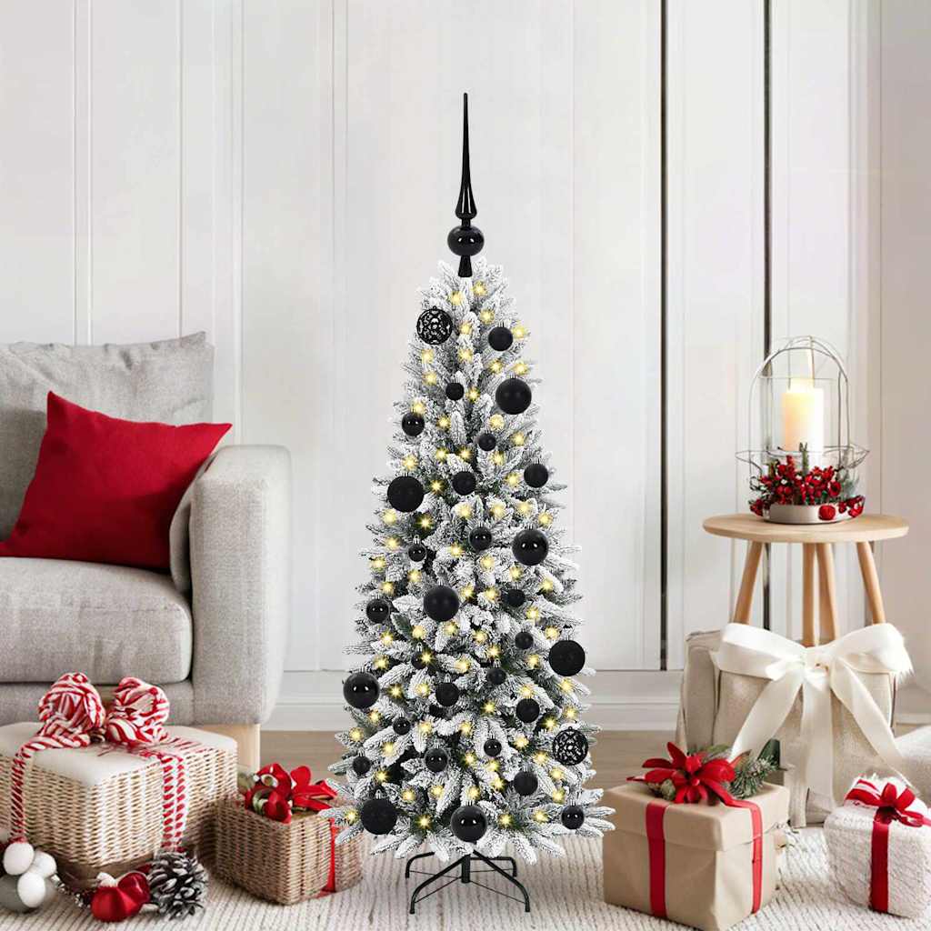 Sapin de Noël artificiel avec 150 LED Blanc 53 x 53 x 120 cm - XIOS