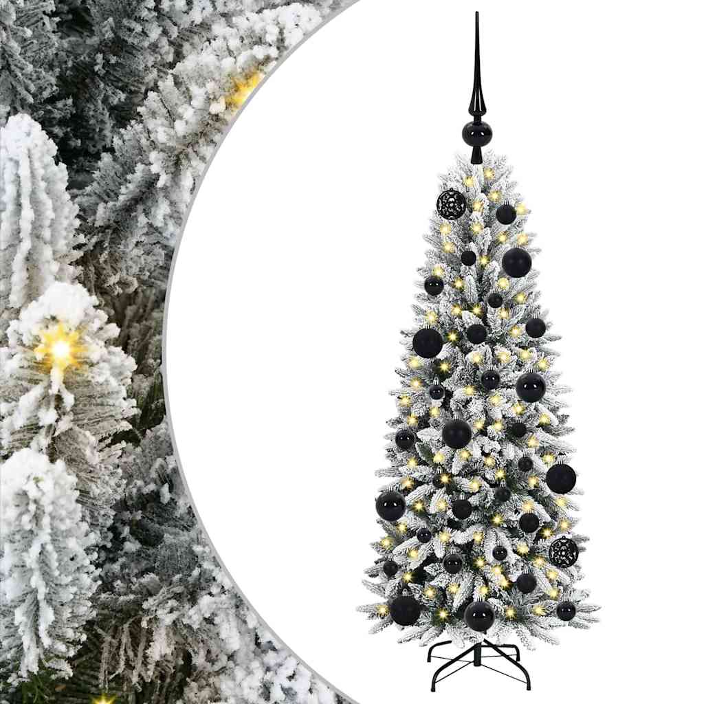 Sapin de Noël artificiel avec 150 LED Blanc 53 x 53 x 120 cm - XIOS