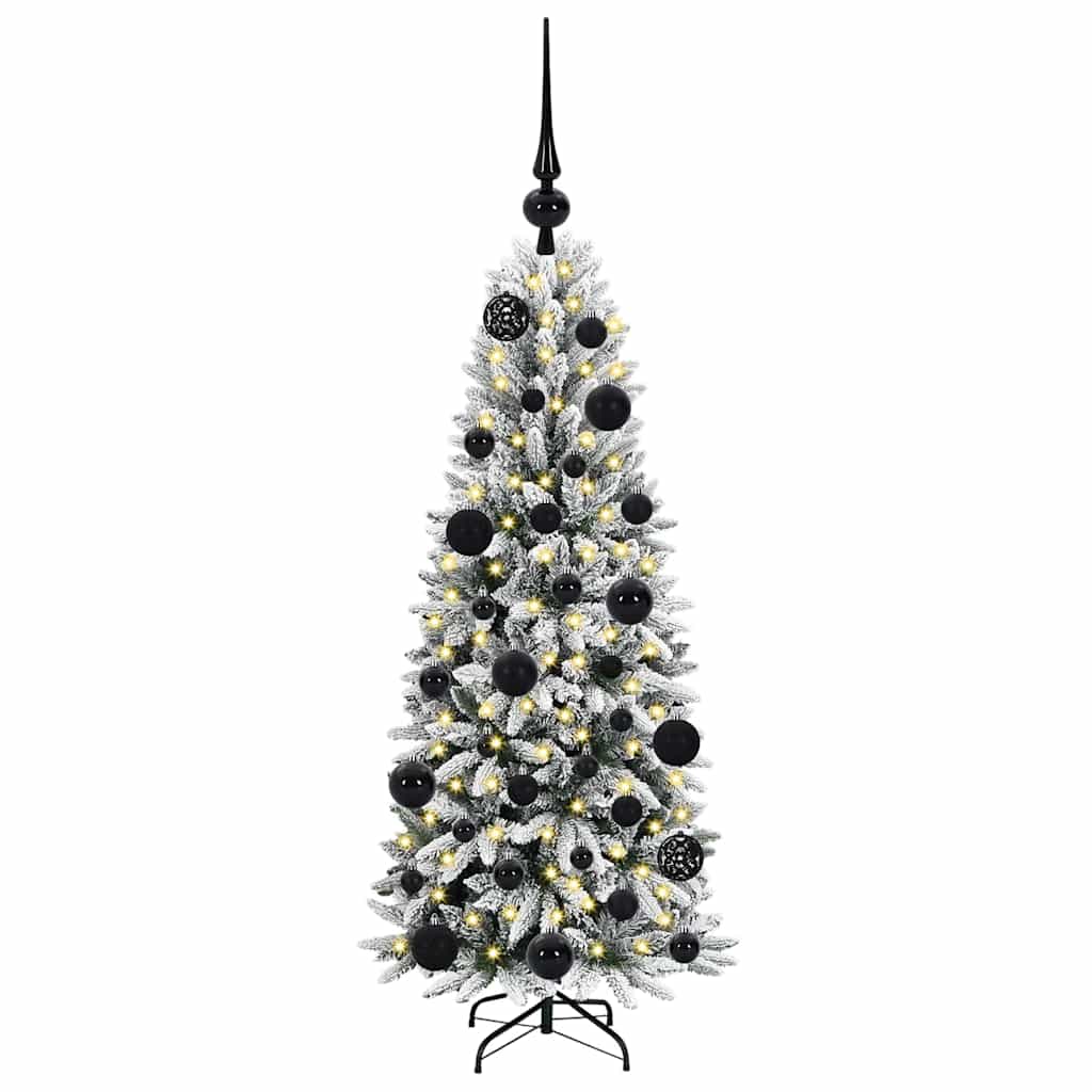 Sapin de Noël artificiel avec 150 LED Blanc 53 x 53 x 120 cm - XIOS