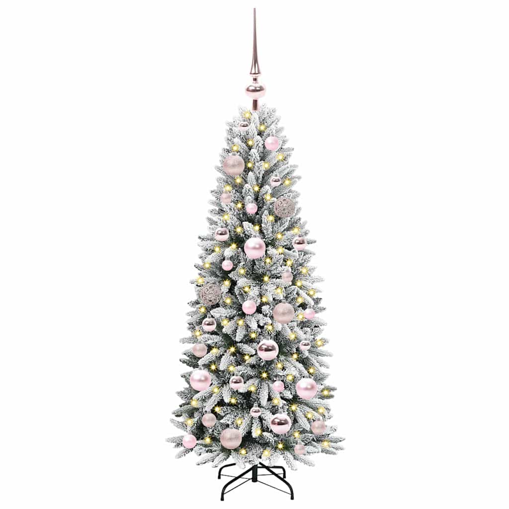 Sapin de Noël artificiel avec 150 LED Blanc 53 x 53 x 120 cm - XIOS