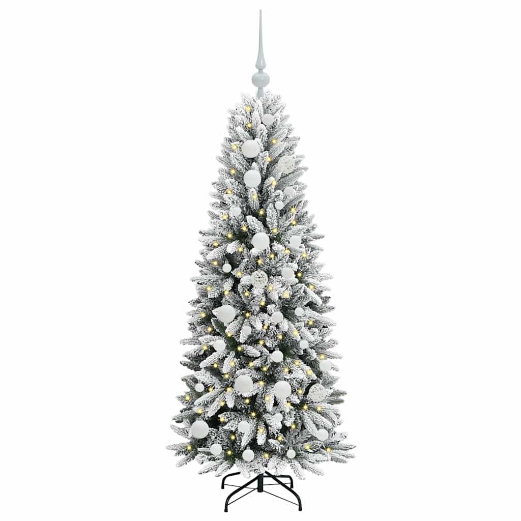 Sapin de Noël artificiel avec 150 LED Blanc 53 x 53 x 120 cm - XIOS