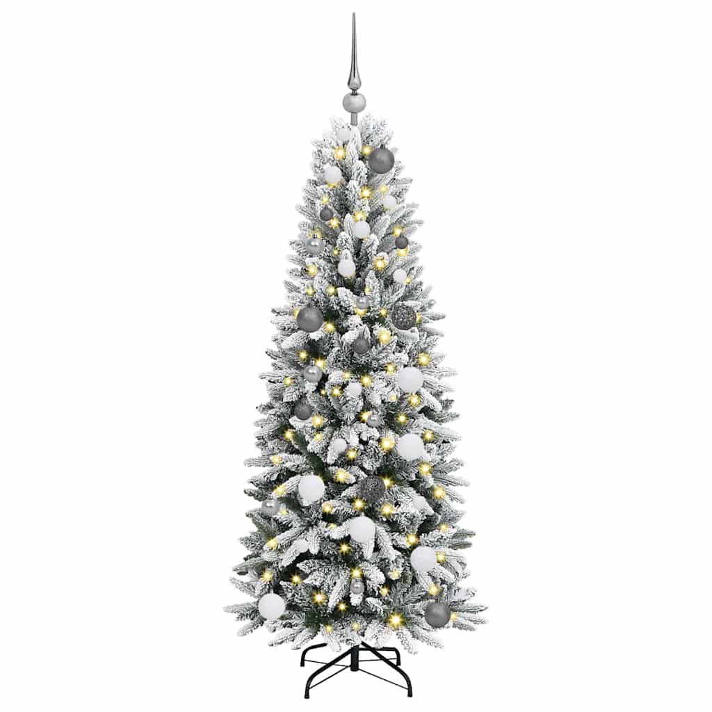 Sapin de Noël artificiel avec 150 LED Blanc 63 x 63 x 150 cm - XIOS