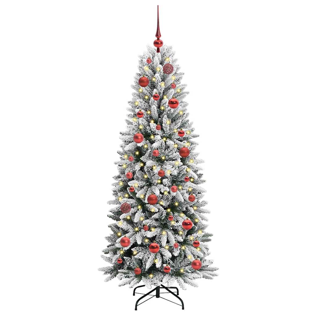Sapin de Noël artificiel avec 150 LED Blanc 63 x 63 x 150 cm - XIOS