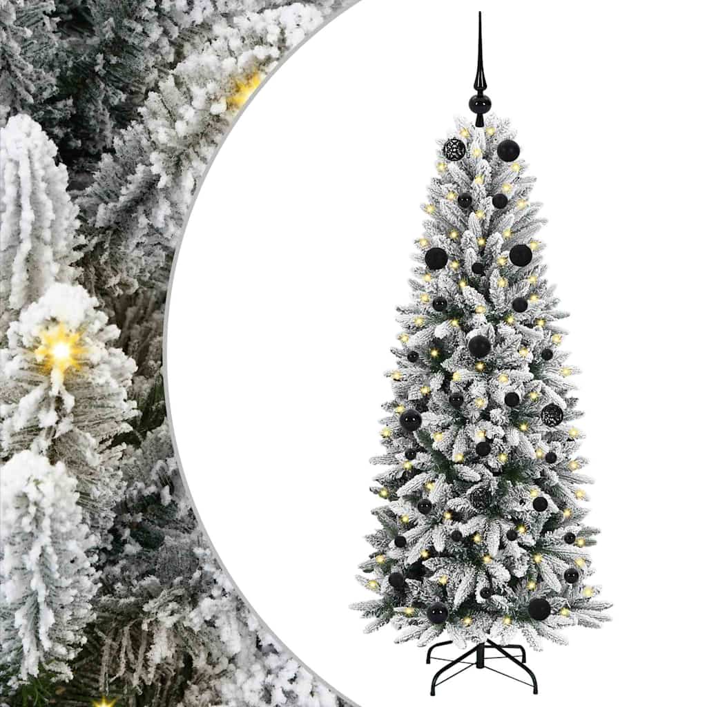 Sapin de Noël artificiel avec 150 LED Blanc 63 x 63 x 150 cm - XIOS