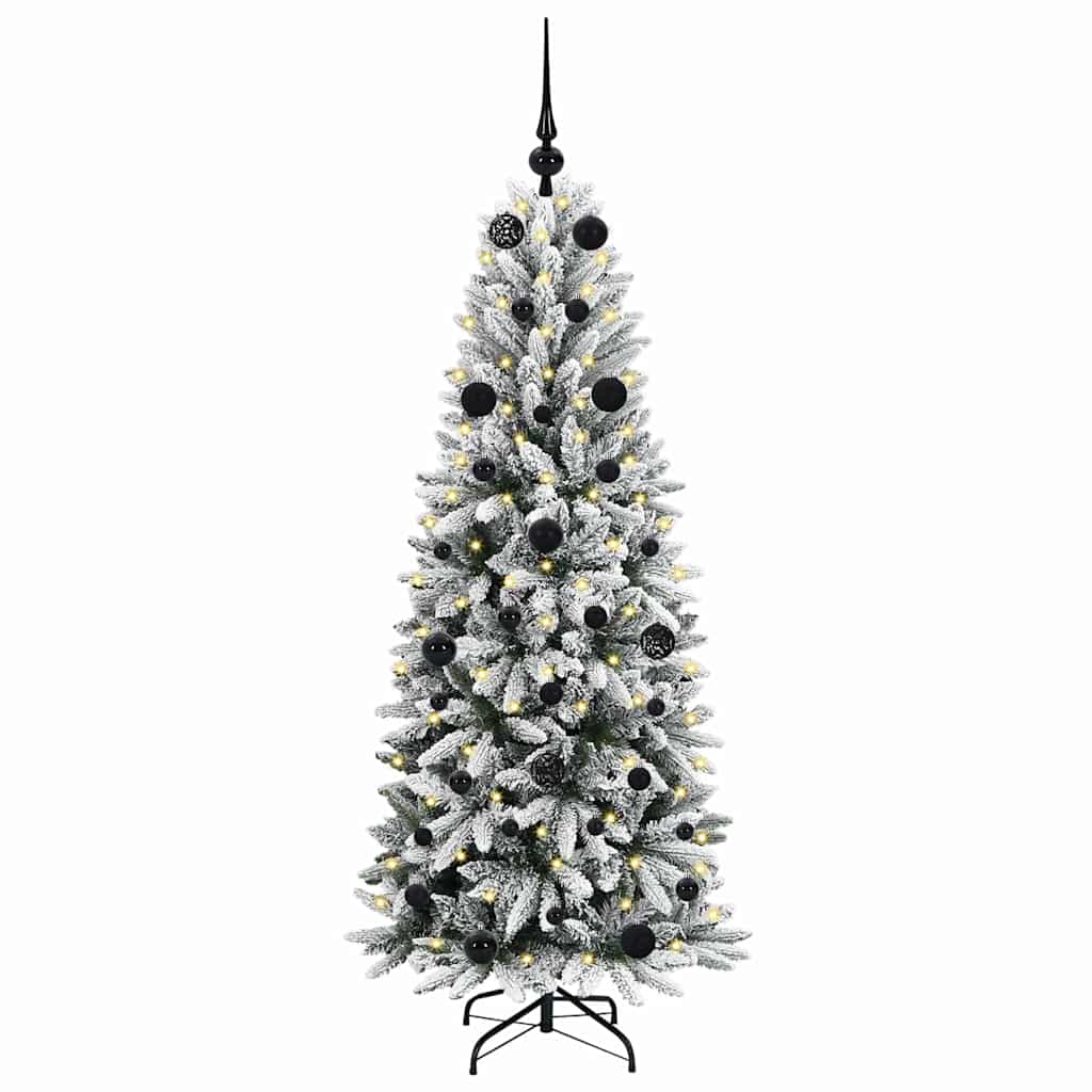 Sapin de Noël artificiel avec 150 LED Blanc 63 x 63 x 150 cm - XIOS
