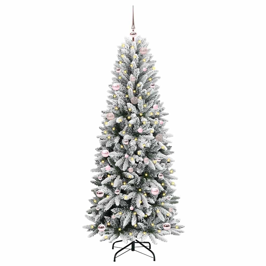 Sapin de Noël artificiel avec 150 LED Blanc 63 x 63 x 150 cm - XIOS