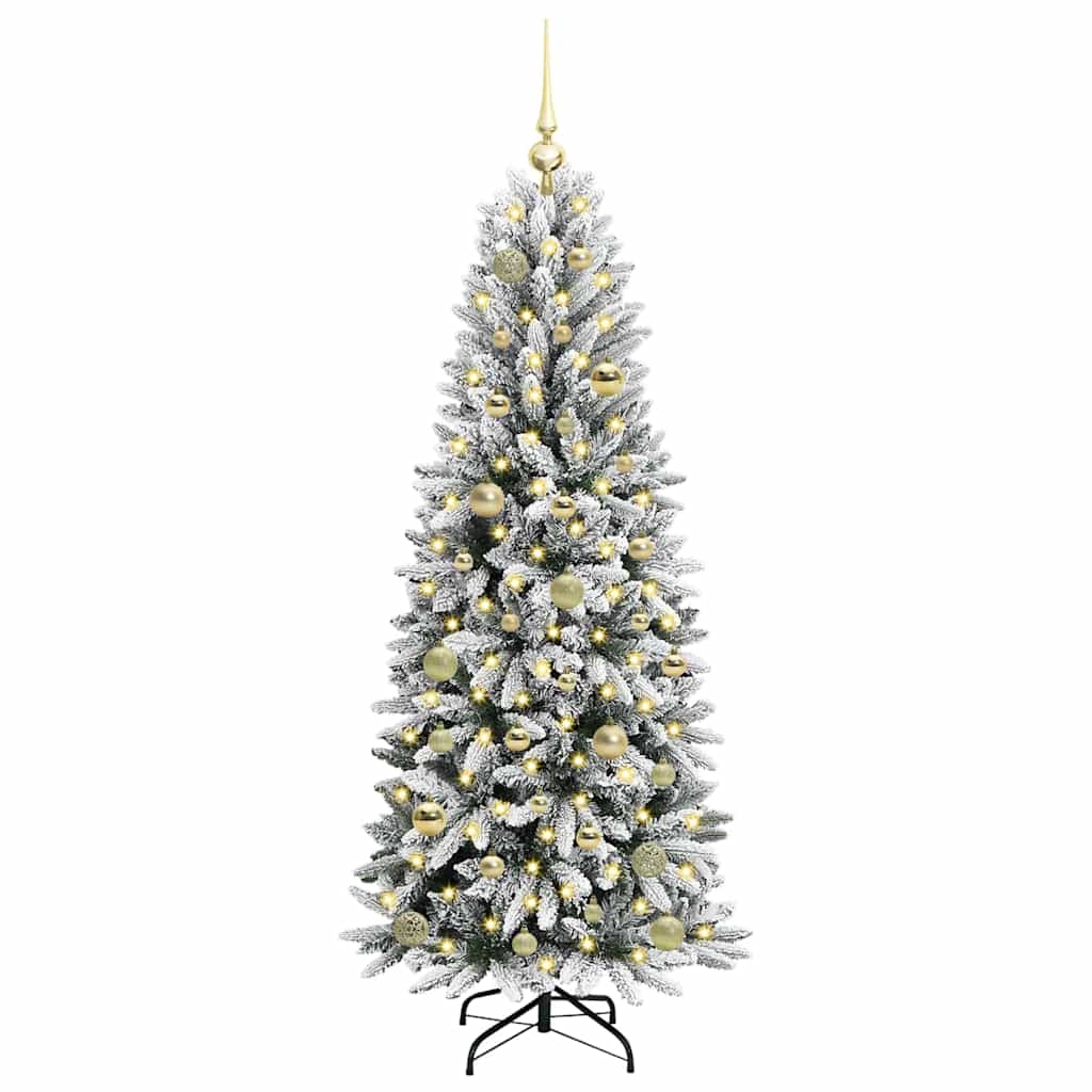 Sapin de Noël artificiel avec 150 LED Blanc 63 x 63 x 150 cm - XIOS