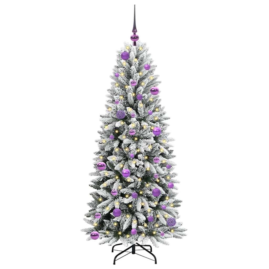 Sapin de Noël artificiel avec 150 LED Blanc 63 x 63 x 150 cm - XIOS