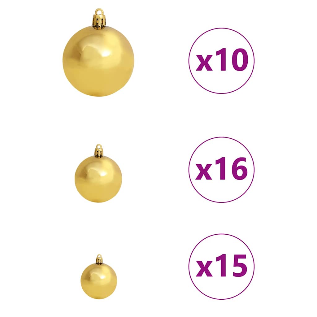 Sapin de Noël artificiel avec 300 LED avec support Blanc 180 cm - XIOS