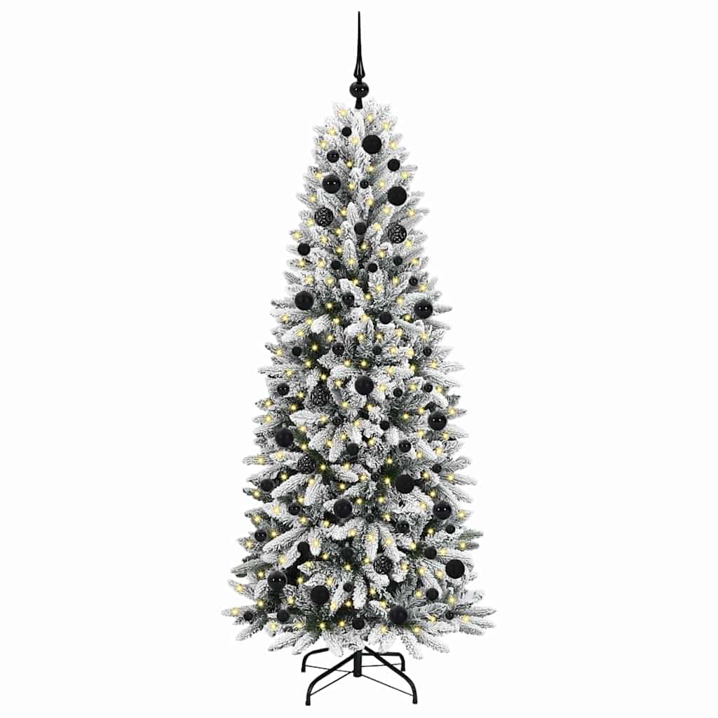 Sapin de Noël artificiel avec 300 LED Blanc 73 x 73 x 180 cm - XIOS