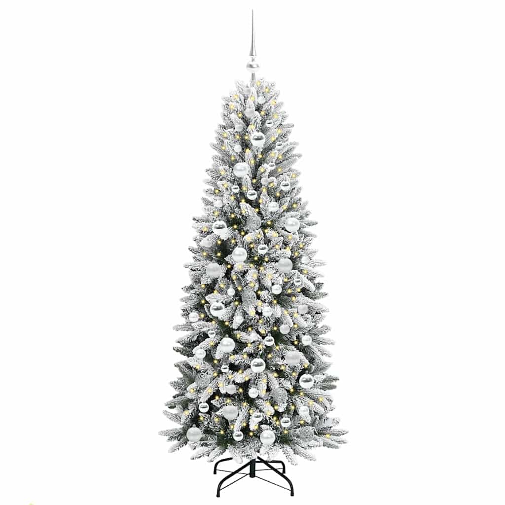 Sapin de Noël artificiel avec 300 LED Blanc 73 x 73 x 180 cm - XIOS