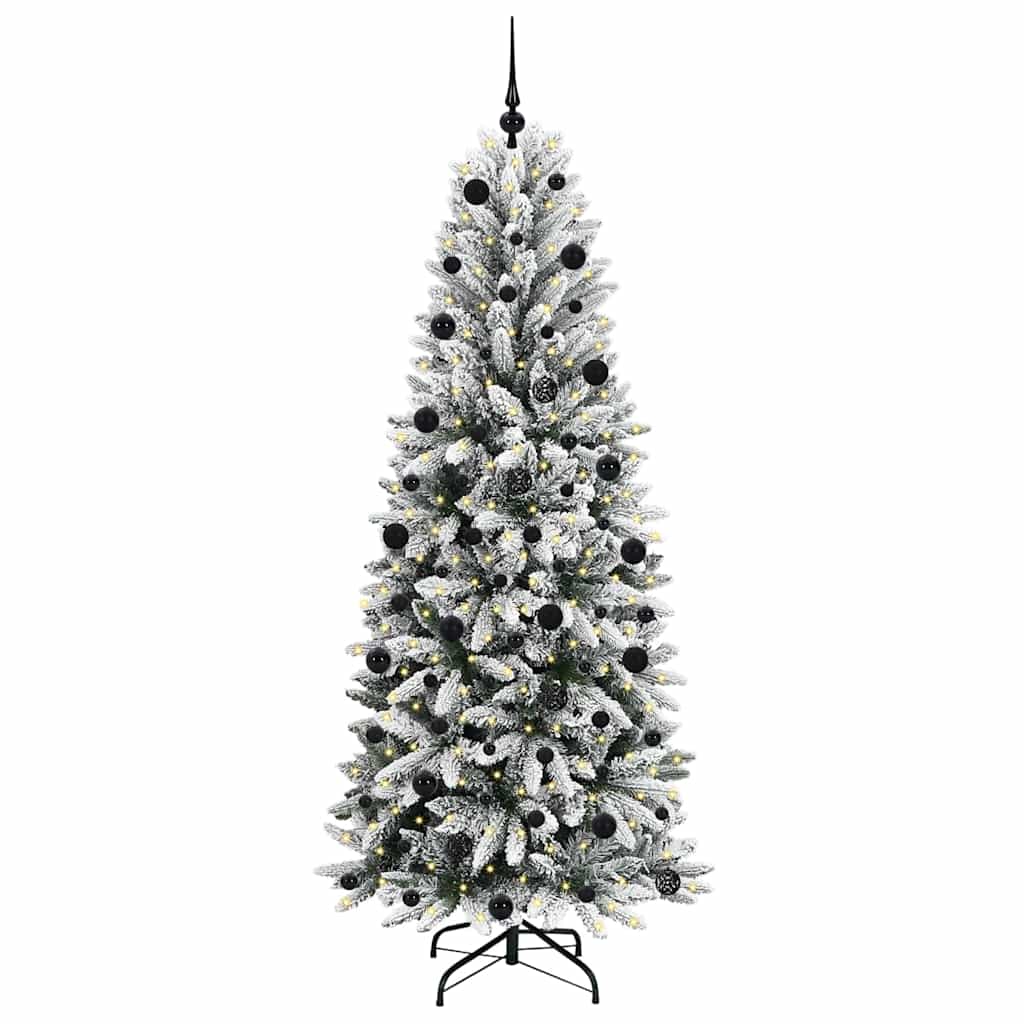 Sapin de Noël artificiel avec 300 LED Blanc 78 x 78 x 210 cm - XIOS