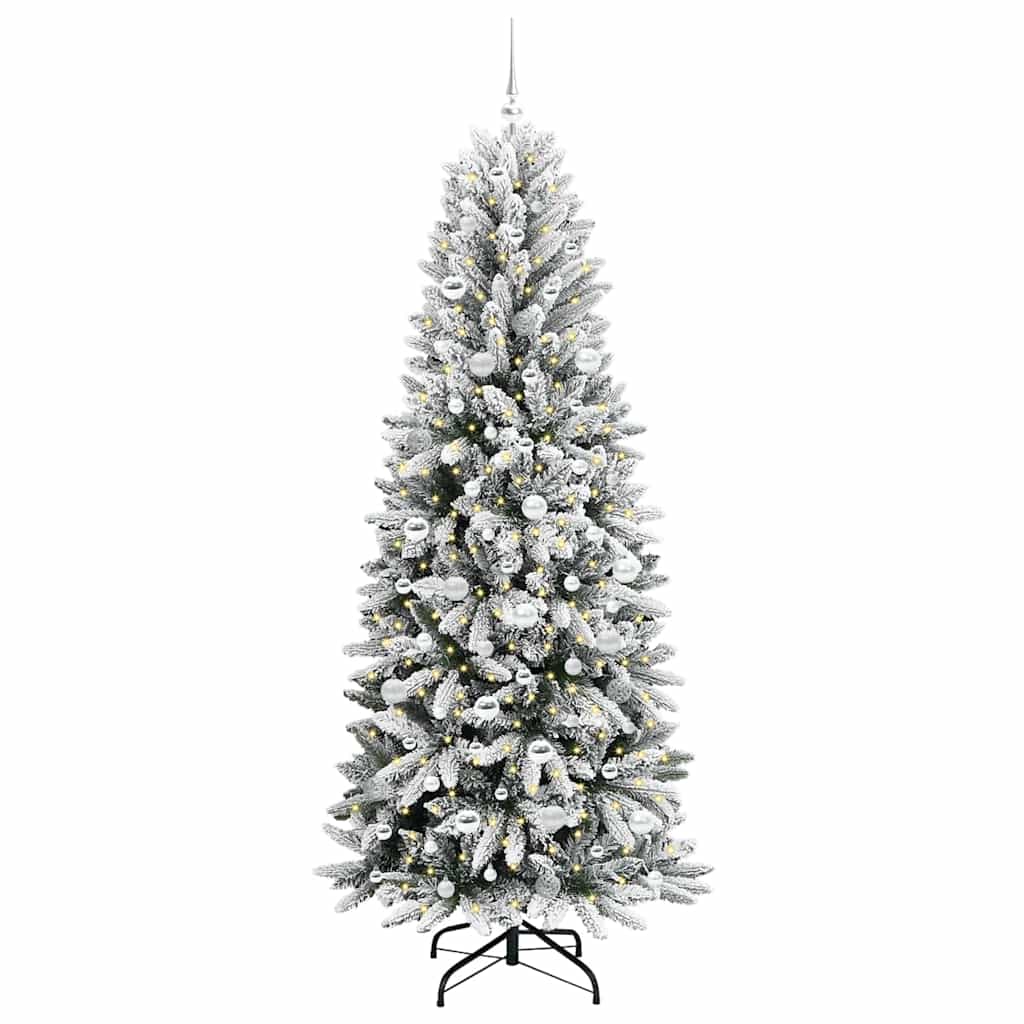 Sapin de Noël artificiel avec 300 LED Blanc 78 x 78 x 210 cm - XIOS