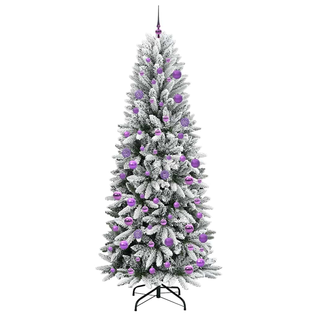 Sapin de Noël artificiel avec 300 LED Blanc 78 x 78 x 210 cm - XIOS