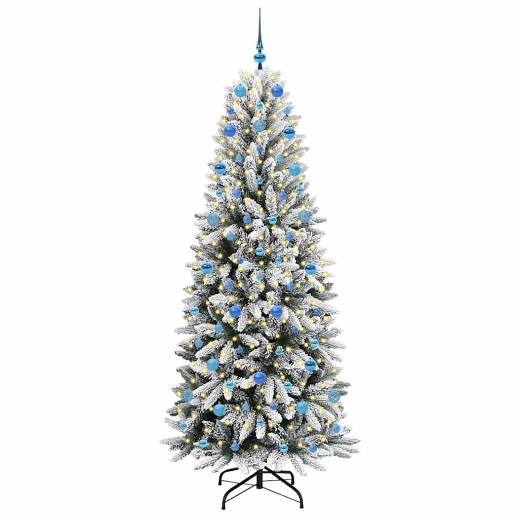 Sapin de Noël artificiel avec 300 LED Blanc 78 x 78 x 210 cm - XIOS