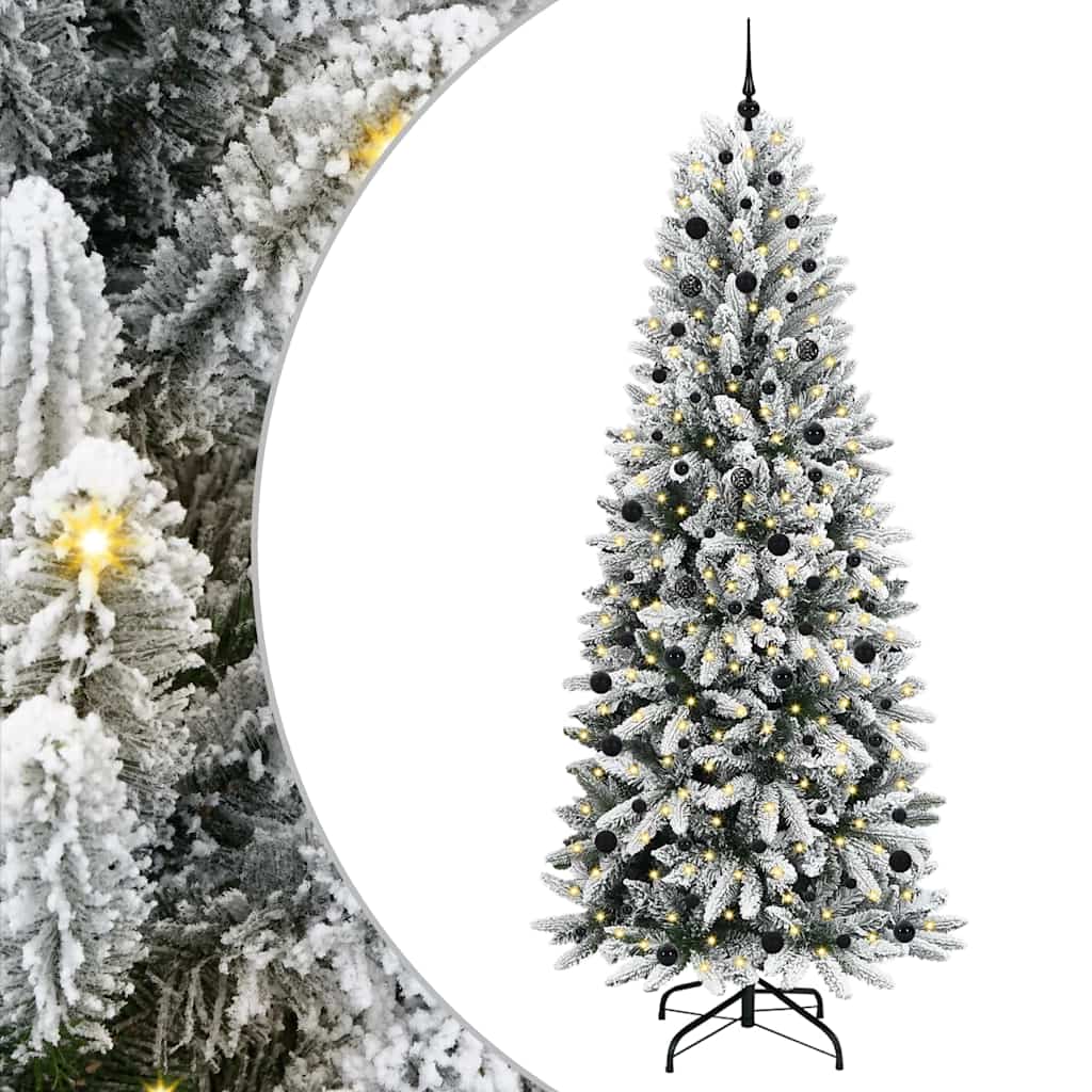 Sapin de Noël artificiel avec 300 LED Blanc 93 x 93 x 240 cm - XIOS