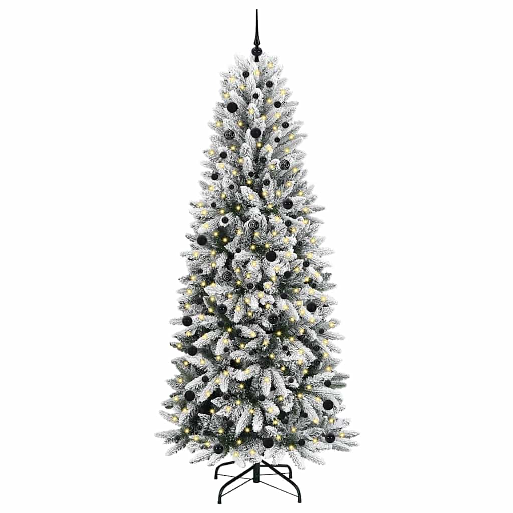 Sapin de Noël artificiel avec 300 LED Blanc 93 x 93 x 240 cm - XIOS
